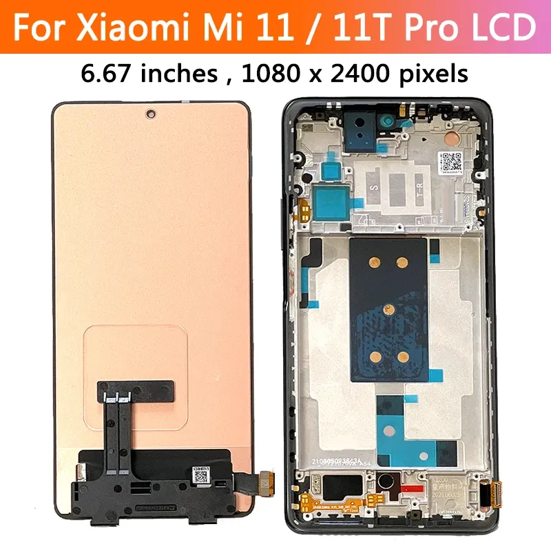 Display Lcd Touch Screen ORIGINALE Service Pack Per Xiaomi Mi 11t 5g Display Lcd Touch Screen ORIGINALE Service Pack Per Xiaomi Mi 11t 5g