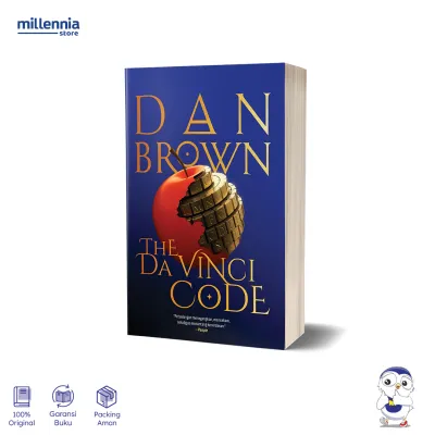 Novel The Da Vinci Code Republish - Dan Brown - Millennia