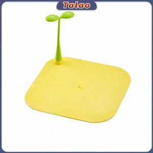 Talao Thick Silicone Floor Drain Deodorant Cover Bathroom Deodorant Insect-Proof Bean Sprouts Shape