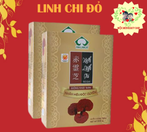 [Chính hãng] Nấm Linh Chi Nhật Thượng Hạng Cắt Lát 500g (Nấm linh chi đỏ): Trường thọ và ngăn ngừa bệnh tật. Giảm cholesterol chống xơ vữa động mạch. Giúp ăn ngon ngủ tốt. Đẹp da.