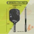 (Chính Hãng) Vợt Pickleball F-Sport T700 Pro - Carbon T700 Nhám Cao Cấp, Phù Hợp Chơi Kiểm Soát. 