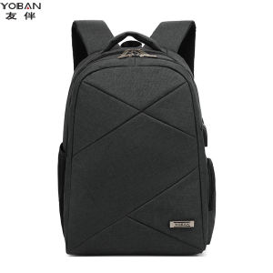 Cross-border business casual travel mens backpack   Large-capacity laptop backpack for middle and high school students