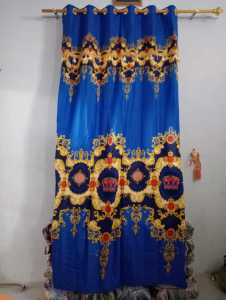 Gorden smokring lubang 12/ gorden ruang tamu terbaru/gorden Pintu Jendela/ Gorden ukuran 130 x 225/Gorden bunga/ Gorden kamar / Gorden Termurah/ FREE PENGAIT!!!
