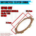 5PCS SET CLUTCH LINING FOR BAJAJ 100 / CT100 MOTORCYCLE ACCESSORIES. 