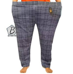 Luna Super Jumbo XXXL Motif Kotak | Over Size Pants | Celana Wanita Big Size