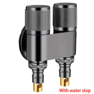 Universal Clip on Washing Machine Tap Faucet Bathroom Balcony Toilet Automatic Water Stop Angle Valve Kepala Paip Mesin Basuh