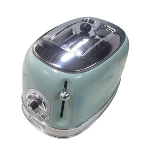 Automatic Matching Stainless Steel Household Full Toaster Breakfast Machine Toaster Dust Cover Smeg Type Toaster(Bread machine cover bread machine not included)