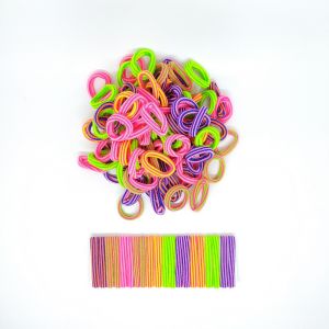 ANJU1234 / COD /Aksesoris Rambut IKAT RAMBUT GARIS isi 20PCS