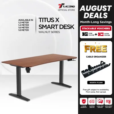 TTRacing Titus X Smart Desk Ergonomic Standing Desk Electric Height Adjustable PC Gaming Desk Table