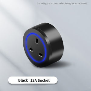 Power Track Socket Switch 8000W ower Adapter Flat Pin / Universal / USB /Type C With LED Power Track Plug Sirim