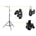 TaffSTUDIO Portable Lighting Stand Tripod 3 Section 200cm / Tri Pod Kaki Tiga Penyangga Penahan Sandaran Holder Stend Kamera Camera Perlengkapan Fotografi Studio Kuat Tahan Lama Berkualitas. 