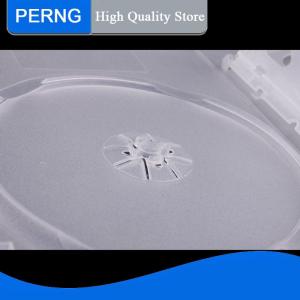 [PERNG] Tehe High Quality Empty CD Case PP Plastic Milky Transparent CD Case CD Case Capacity 4-8 Discs