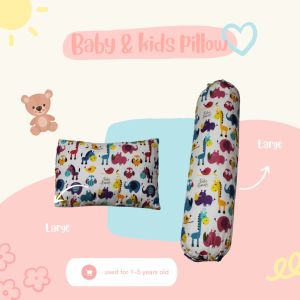 Bantal Guling Anak ( 3 - 10 Tahun) / Toddler pillow (sarung bantal guling bisa di lepas)