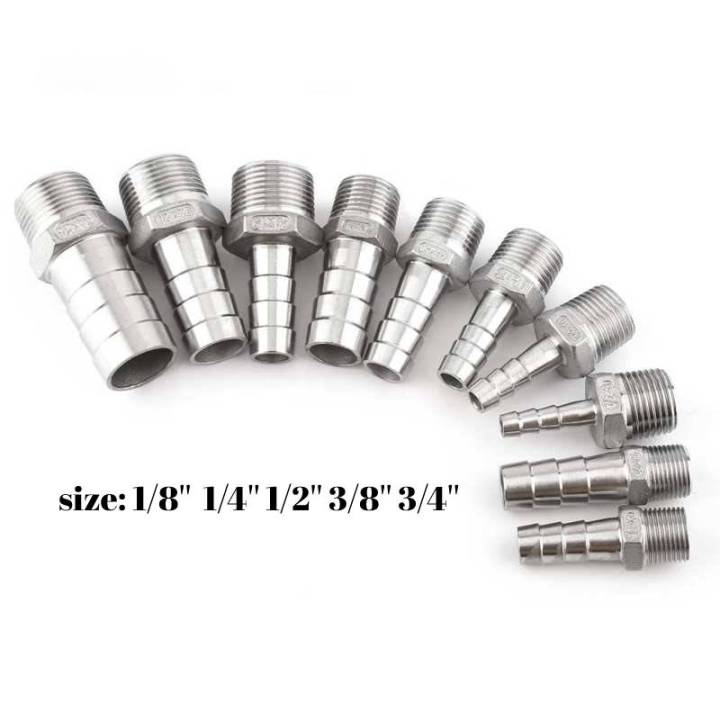 RVS BSP slangpilaar conische draad