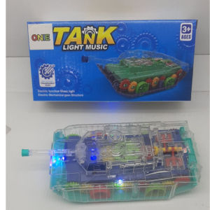 MAINAN ANAK LAKI-LAKI / MOBIL MOBILAN TANK TEMNPUR PERANG TRANSPARANT LAMPU DAN SUARA MUSIK UKURAN BESAR