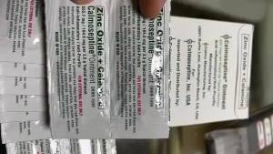 1 Calmoseptine Ointment 20 sachets3.5g Zinc Oxide+Calamine