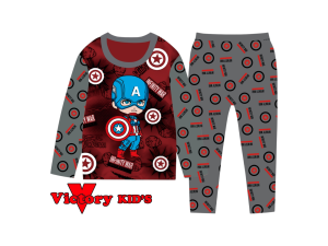 Victory kids setelan anak laki-laki tangan panjang 1-10 thn SUPER HERO 25