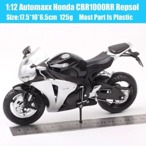 2026 1/12 Automaxx Honda CBR1000RR CBR Repsol Fireblade Motorcycle Diecasts & Toy Vehicles Scale Racing Bike Model Thumbnails Joycity