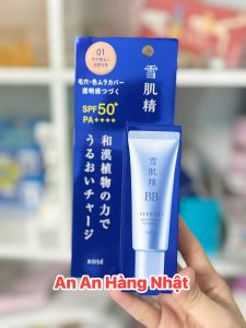 [Mẫu mới]-Kem Nền BB 6 in 1 Dưỡng Sáng Che Phủ Lỗ Chân Lông Bảo Vệ Da SPF50+/PA++++ Sekkisei Kose Nhật Bản 30g