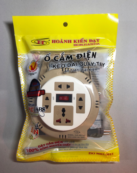 Ổ CẮM ĐIỆN KÉO DÀI QUAY TAY HONJIANDA - DÂY DÀI 8M | Lazada Việt Nam