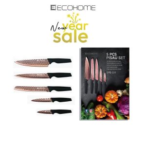 ECOHOME Pisau Dapur Titanium Set EPS-339