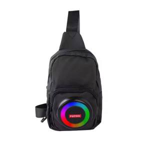 bluetooth speaker speaker bluetooth bass speaker bluetooth New Style CH-M802 Outdoor Cross Bag Colorful Lights Bluetooth