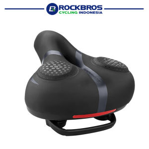 ROCKBROS 38210006 Sadel Jok Sepeda Empuk MTB Gunung Lipat Fixie Ontel Saddle Soft Hollow Cushion