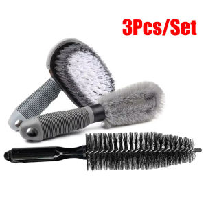 Wheel Brush 1/3 Wheel Cleaner for Cleaning Wheel Rims Wheel Cylinder Brush Household Use