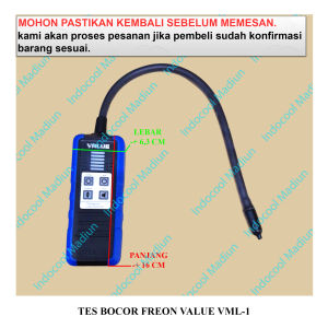 TBV LEAK DETECTOR / ALAT DETEKSI KEBOCORAN FREON / TES BOCOR FREON VALUE VML-1