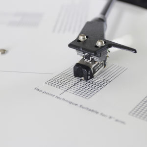 Eixiu ไวนิลบันทึกจานสอบเทียบรถกระบะเครื่องวัดระยะทางเครื่องมือปรับ