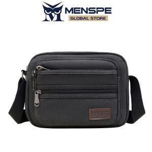 MENSPE Welcome Mens Shoulder Bag Retro Canvas Bag Messenger Bag Fashion Travel Bag Business Bag Large Capacity Casual Bag Fashion Leisure Sport Street Bag for College Student