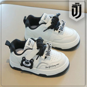 Sepatu Sneakers MIBU Anak usia 1 2 3 4 5 6 Tahun / Sepatu Kets Tali Perekat Anak Laki Laki Perempuan Keren Sporty / Sepatu Casual Anak Balita Cowok Cewek Motif Panda Lucu / Sepatu Sport Baby Pria Wanita Fashion / Sepatu Running Shoes Anak Balita Trendy