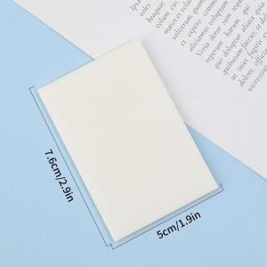 50sheets Transparent Posted it Sticky Note Pads Notepads School Stationery Office Supplies