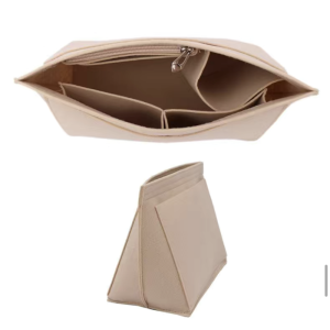 พร้อมส่งในไทย กระเป๋าถือ For Longchamp กระเป๋าเครื่องสําอาง น้ำหนักเบา กันน้ำ ผ้าสักหลาด แต่งหูหิ้ว สําหรับผู้หญิง