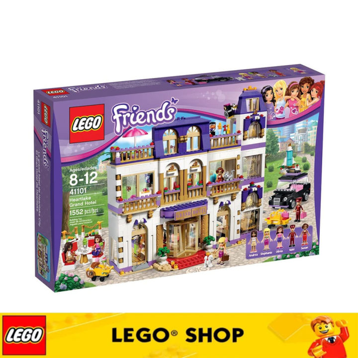100 Original LEGO Friends 41101 Heartlake Grand Hotel Building toy set 1552 pieces Guaranteed genuineEducational toys High end toys Genuine Lego Lazada PH