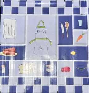 WALLSTIKER DAPUR Wallpaper Dapur Stiker Kitchen Sticker murah anti air minyak tahan panas 5M X 60 CM 121