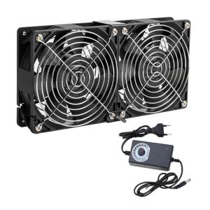 Heavy Duty 12038 Axial Fan 110V AC 120V High Airflow Cooling For DIY Electronics Ventilation Exhaust Systems