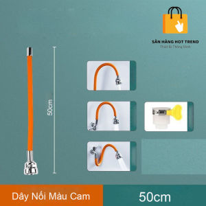 Ống Nối Dài Vòi Nước Màu Cam 3 Chế Độ Thông Minh Xoay 720 Độ Kèm Theo Đầu Nối Đa Năng