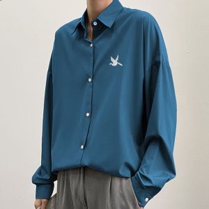 เสื้อเชิ้ตชาย เสื้อเชิ้ตแขนยาว เสื้อเชิ้ตชายแขนยาว เสื้อเชิ้ตผู้ชาย ปัก เสื้อทำงานชาย เสื้อแขนยาวทำงาน M L XL