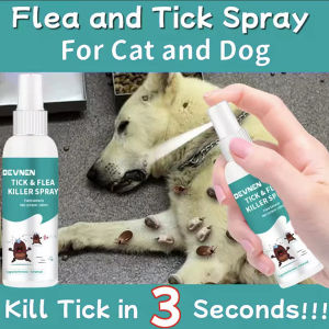 100ML Dog Spray for Flea and Tick Pet Anti Garapata Pulgas and Kuto Remover Cat Lice Killer