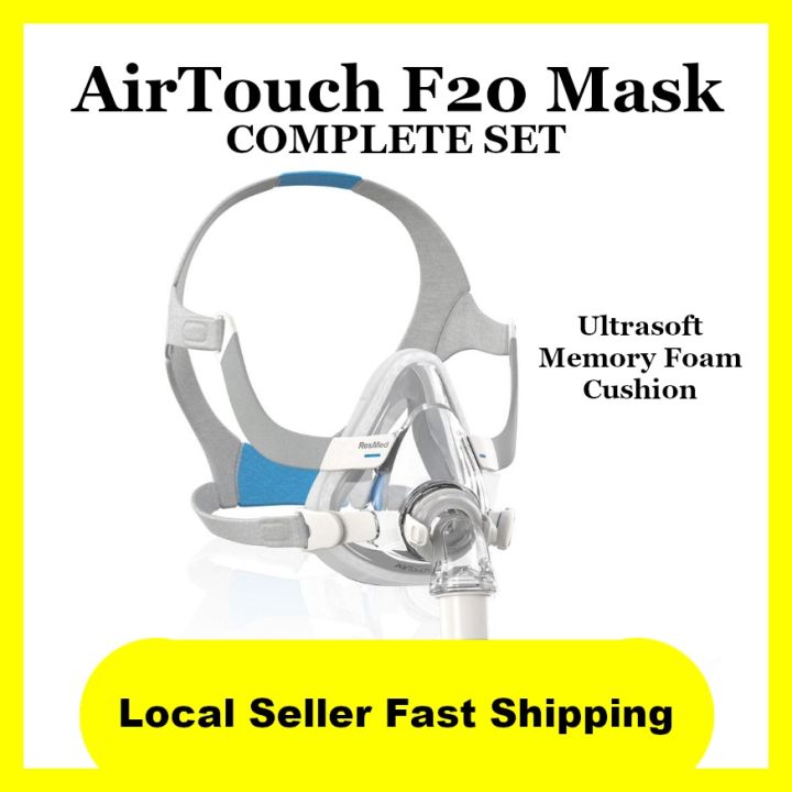 Resmed AirTouch F20 (Memory Foam) Full Face CPAP Mask ORIGINAL for ...