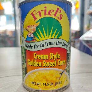 Date 01/28 Bắp Dạng Kem Friels Mỹ 411g - Cream Style Golden Sweet Corn