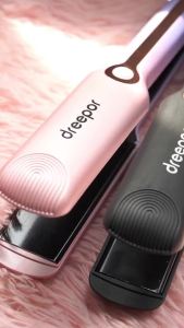 Dreepor Hair Straightener Flat Iron Hair Curler And Straightener Curly Hair Iron For Hair