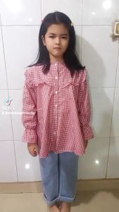 Blouse Anak Perempuan Terbaru 2022 untuk usia 2-13 tahun//kemeja anak cewek//fashion anak terkini