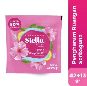 Stella Gantung ALL In One Pengharum Ruangan 42+13gr - STELLA