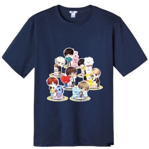 PVJ - Baju Anak Karakter Bt21 kaos anak perempuan Korea Style