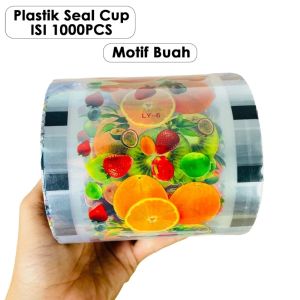 Sealer Cup Plastik Lid Cup Sealer Press Isi 1000pcs / Tutup Segel Gelas Minum/Tutup Minuman