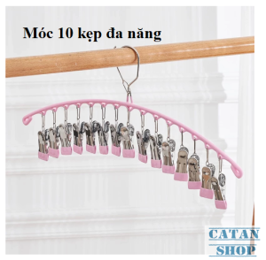 MÓC TREO ĐA NĂNG 10 KẸP – GIẢI PHÁP PHƠI ĐỒ THÔNG MINH CHO KHÔNG GIAN HIỆN ĐẠI GD707-M10k