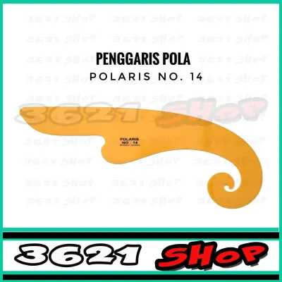 Penggaris Pola Jahit Polaris No. 14/alat jahit/kebutuhan menjahit/toko perlengkapan menjahit/asesoris menjahit/toko alat jahit lengkap