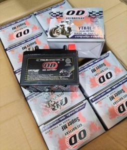 OD Gel Battery Motorcycle Batteries YTX4L YTX5L 12N5L 12N7BL YTX7A YTX7L YTZ7V YTZ7S 12N9-BS Made in Thailand